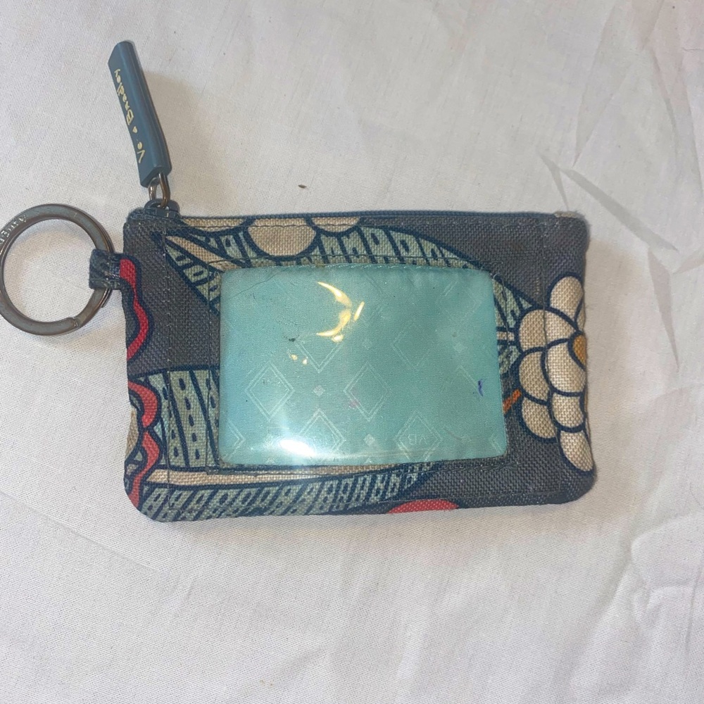 Vera Bradley keychain wallet